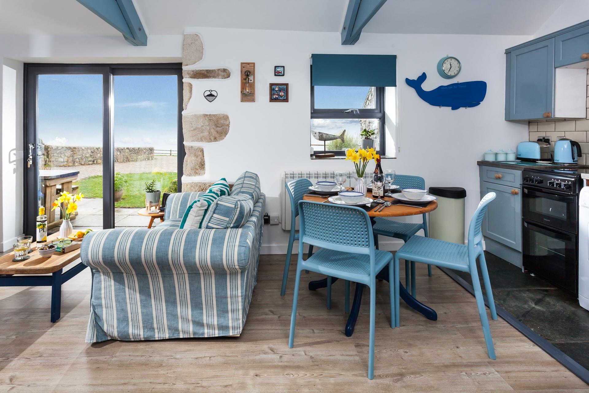 Pack a picnic to take down to the beach, snacks and ice creams can also be purchased from The Cabin Cafe right by Perranuthnoe beach.