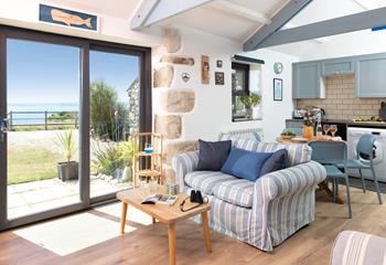 Classic features have been beautifully restored throughout the cottage.