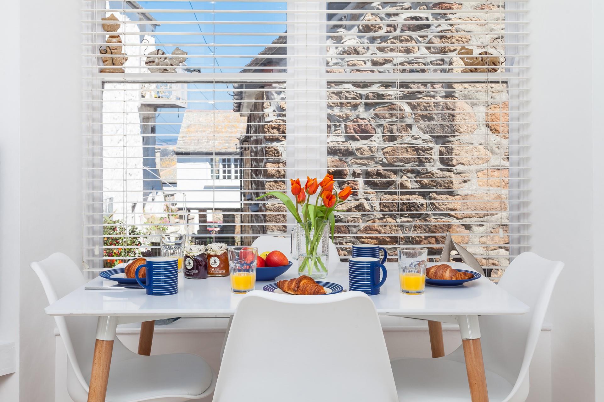 Tuck into fresh pastries to set yourself up for a day of exploring.