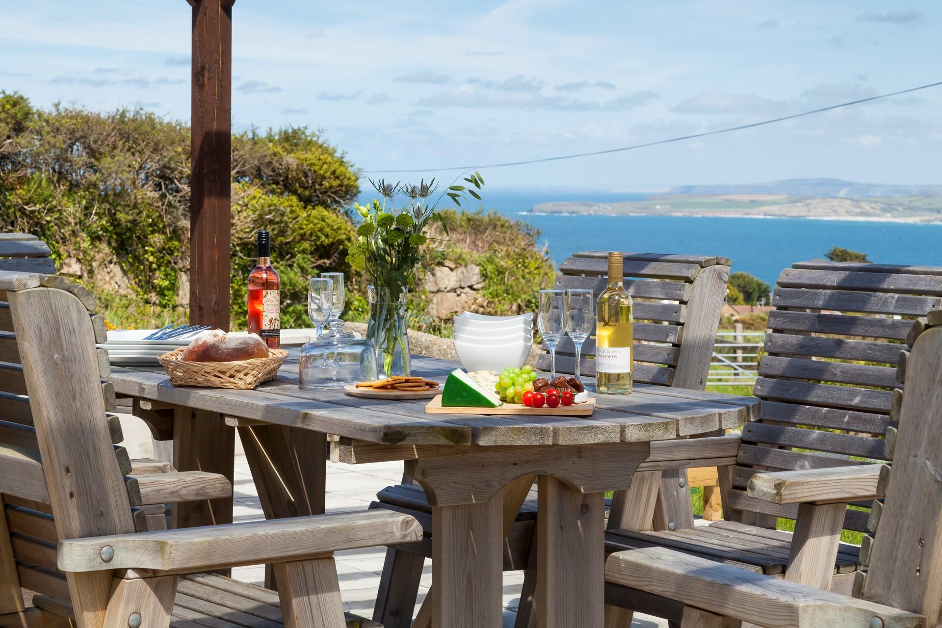 Pop open a bottle of your favourite wine and watch the sunset over the Bay.