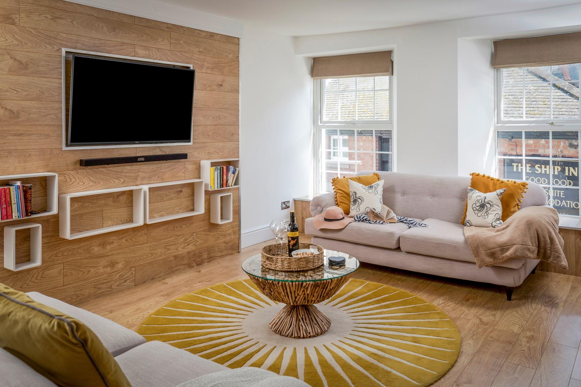 Curl up together on the comfortable sofas or indulge in a sofa for yourself.