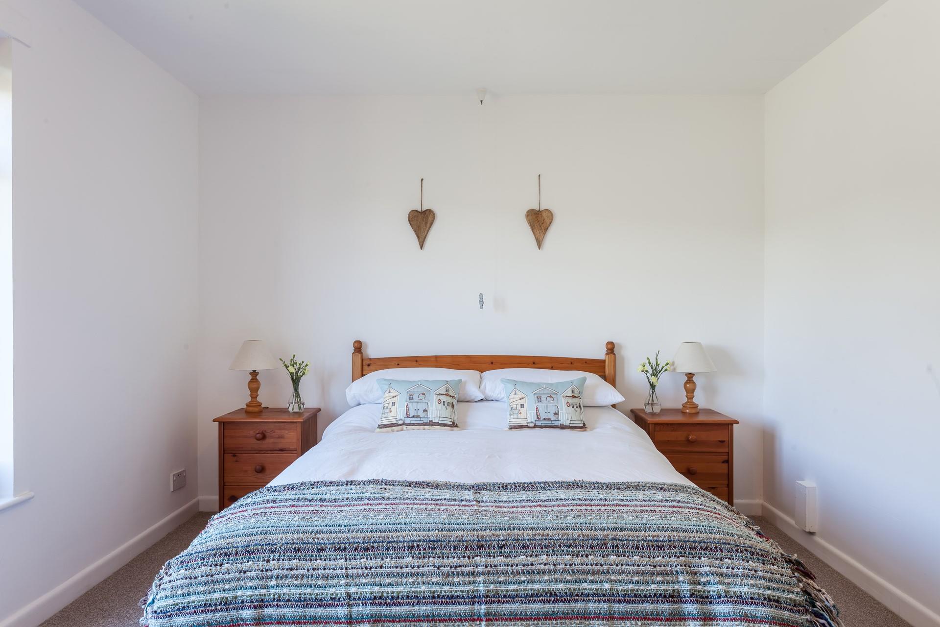 The property's tucked-away location promises peace and quiet for a blissful night's sleep.