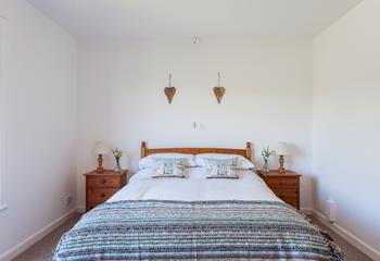 The property's tucked-away location promises peace and quiet for a blissful night's sleep.