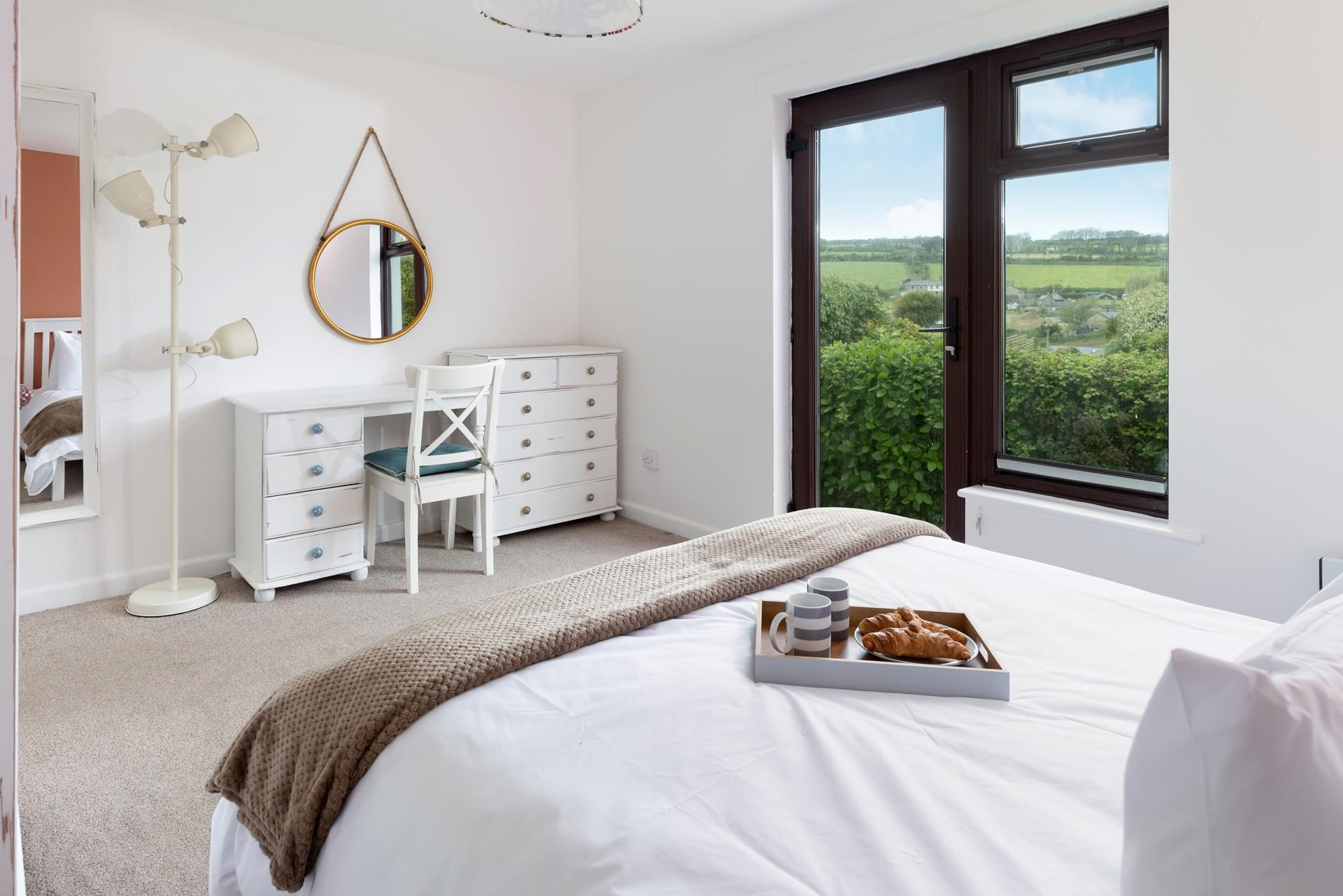 Wake up early, make yourself a coffee and enjoy it in the garden whilst looking out at the unspoilt views.