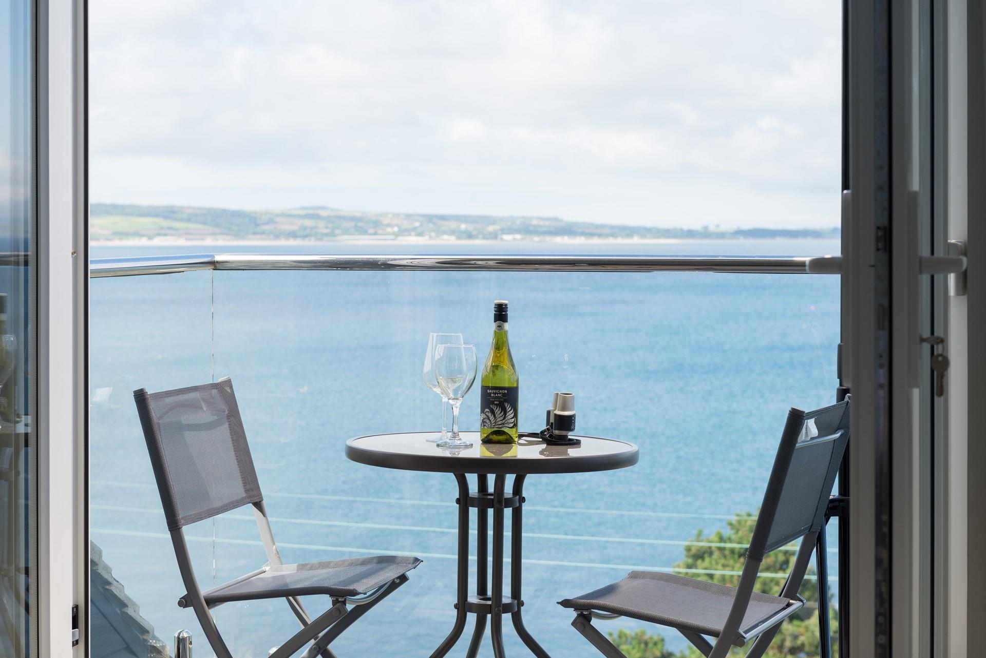 Bedroom 3 also has a balcony for sipping your morning cuppa as the sun comes up.