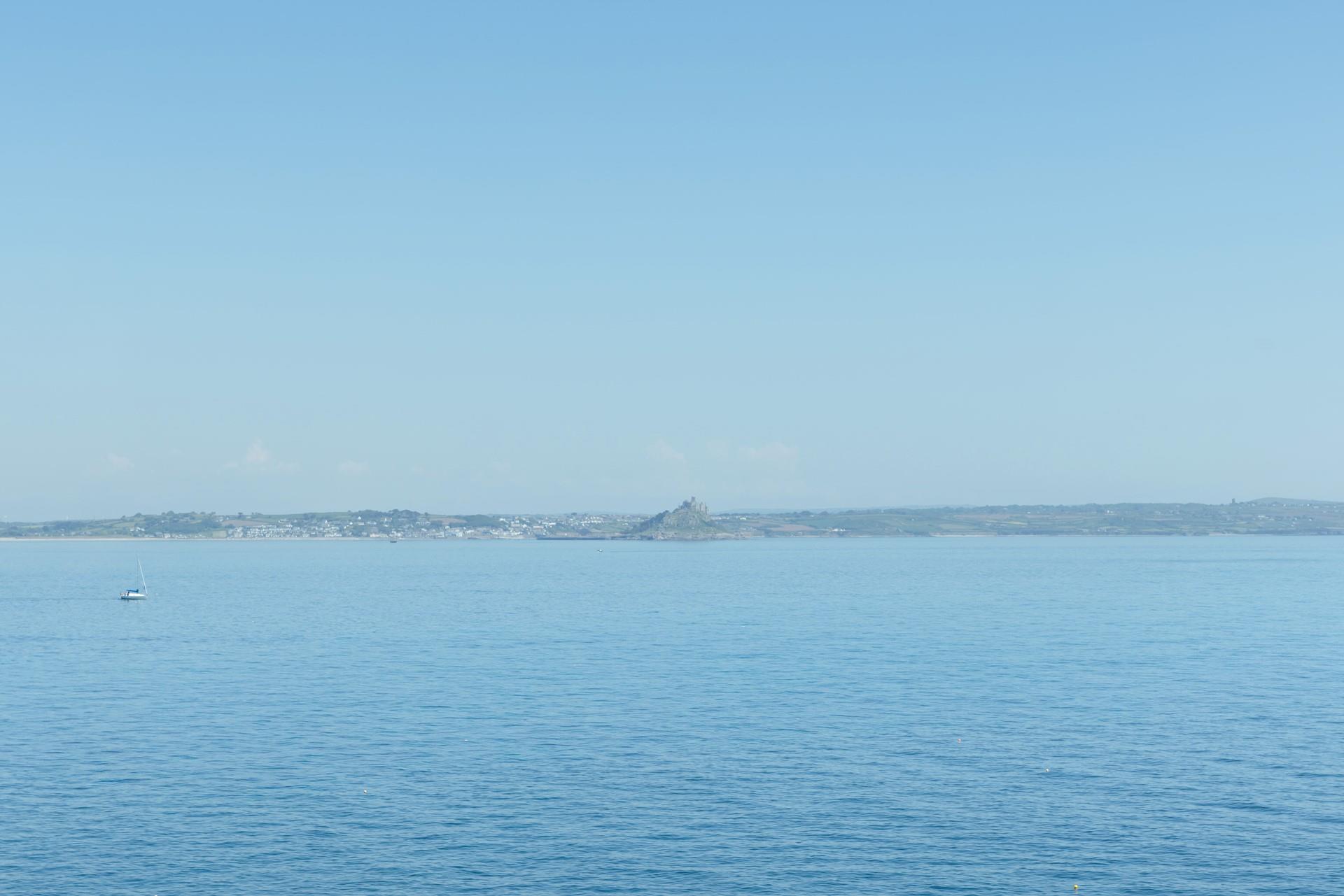 Gaze out at the stunning views over St Micheal's Mount. 