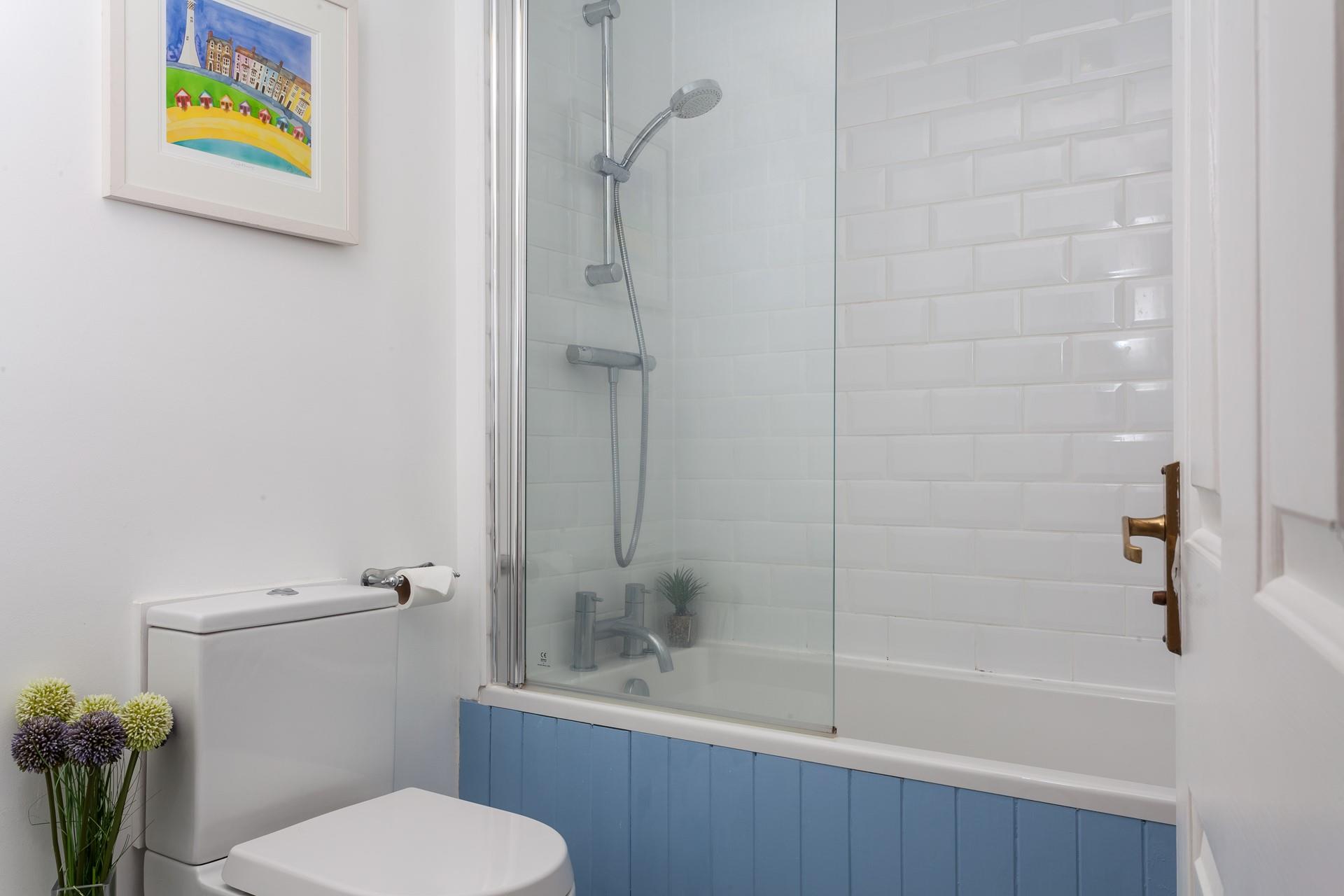 After a blustery beach walk in chilly months, run a bath to relax and unwind.