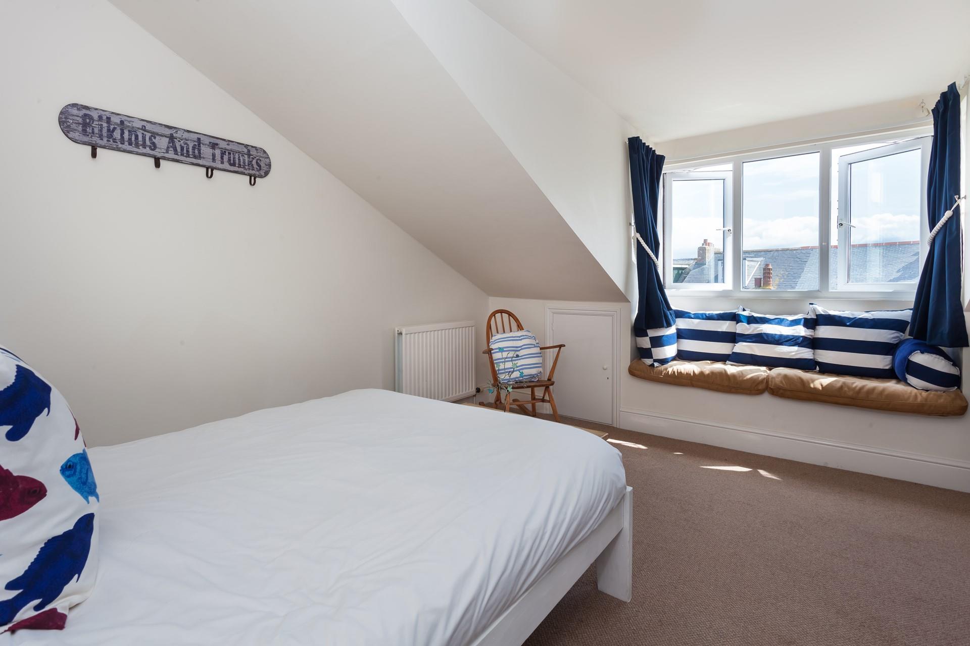 Start the day at the window seat with a hot coffee checking the day's weather.