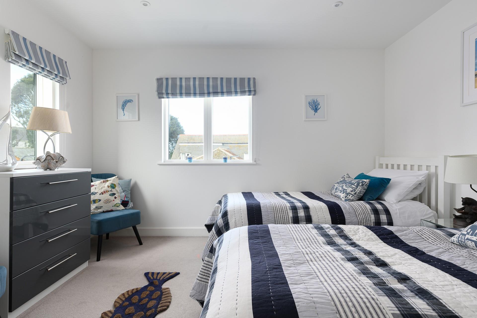 Chairs provide the perfect spot for adults to read bedtime stories to the kids as they drift off to sleep.