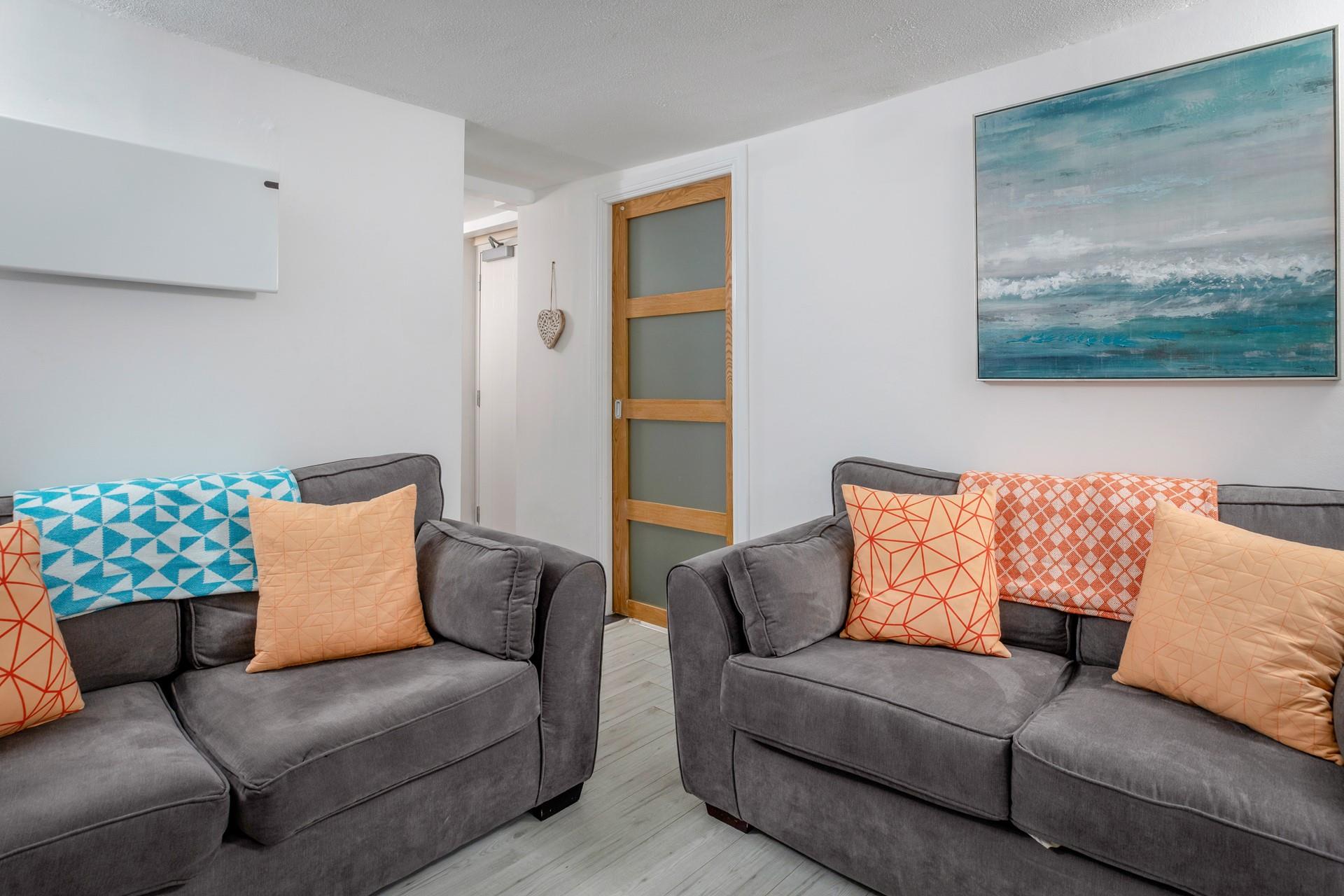 Ample seating means all the family can relax together. 