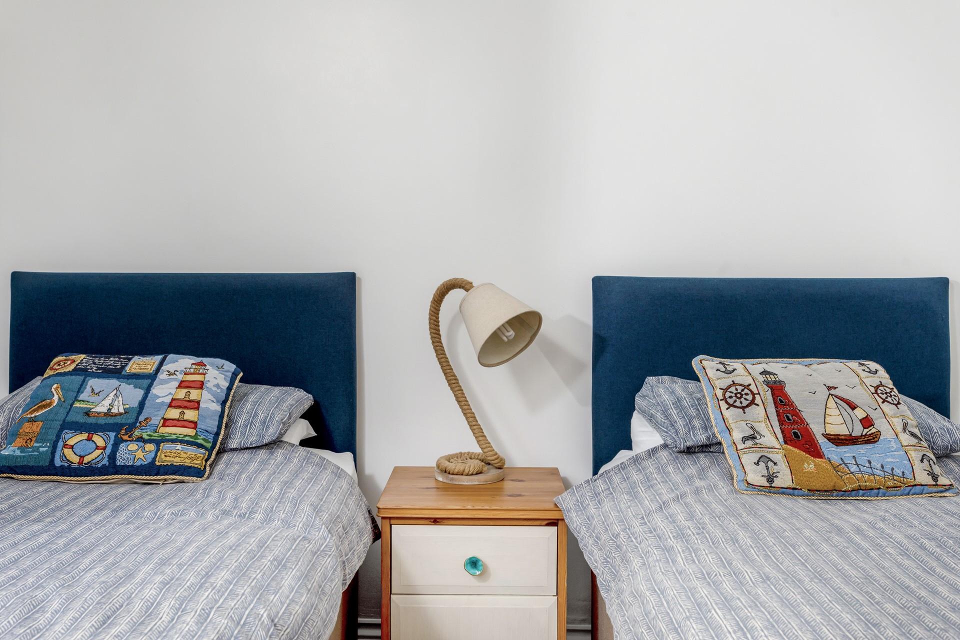 Tuck into the soft sheets and drift off for a cosy night's slumber.