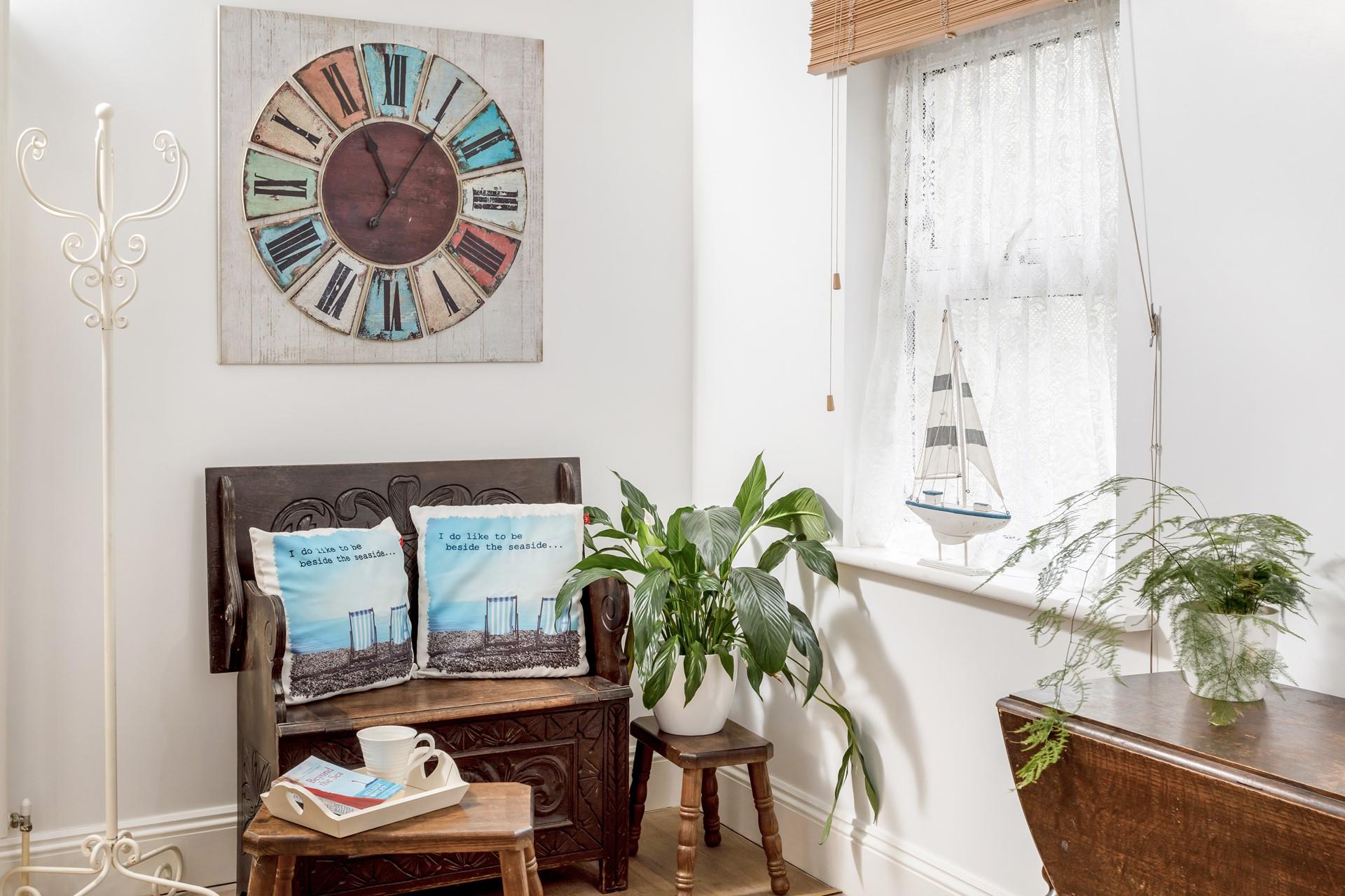 Sip a cup of tea and get stuck into a good book after spending the day exploring Bude.