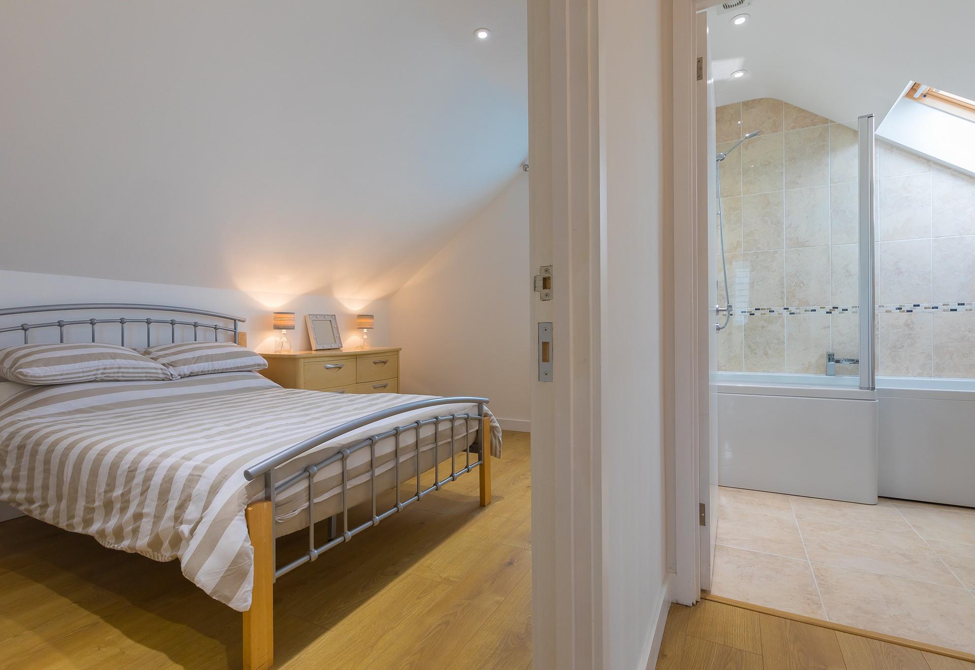 Run yourself a hot bubble bath, pop open a bottle of wine and unwind for the evening.