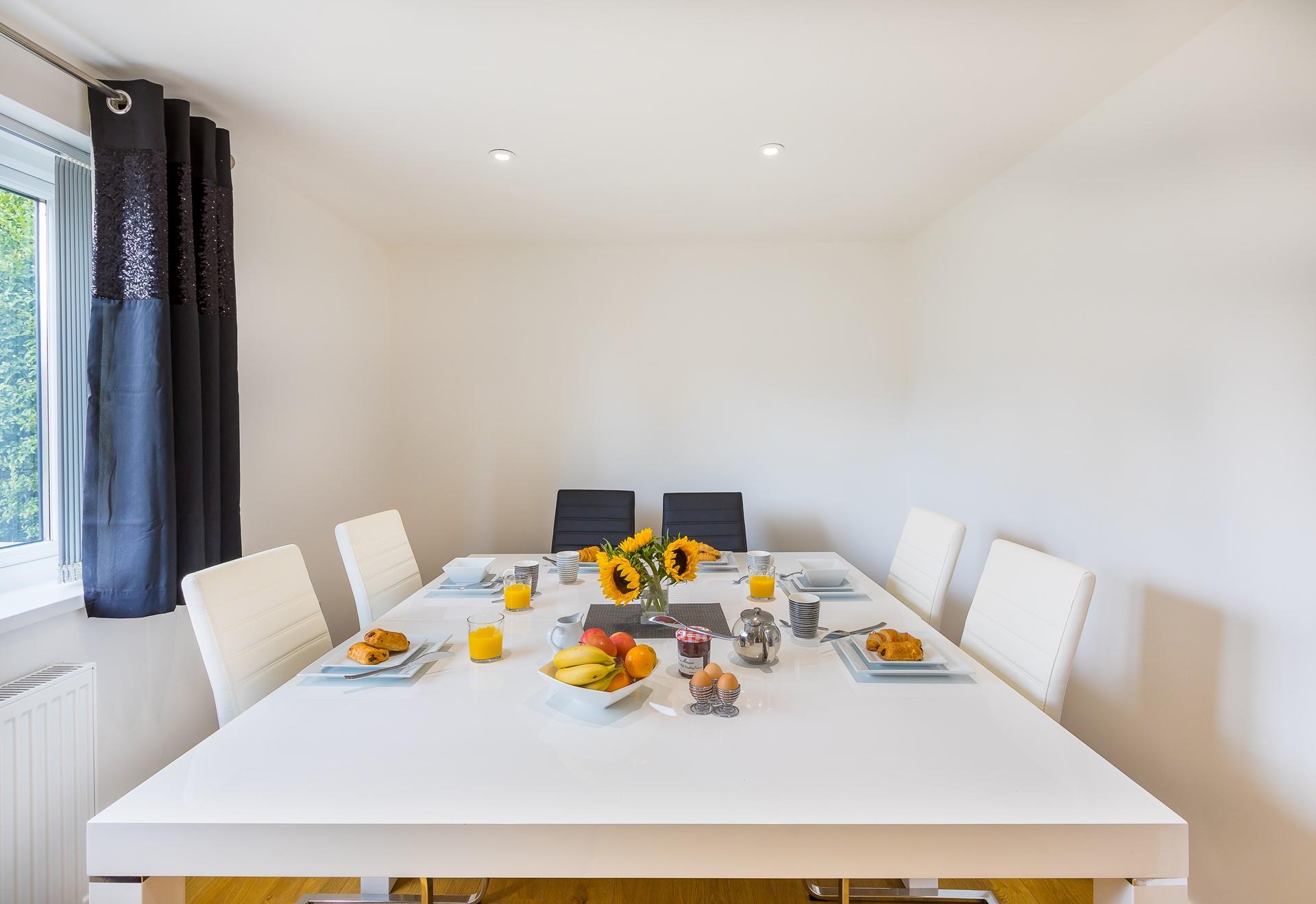 Set yourself up for the day with a filling breakfast before heading down to the beach which is within walking distance.