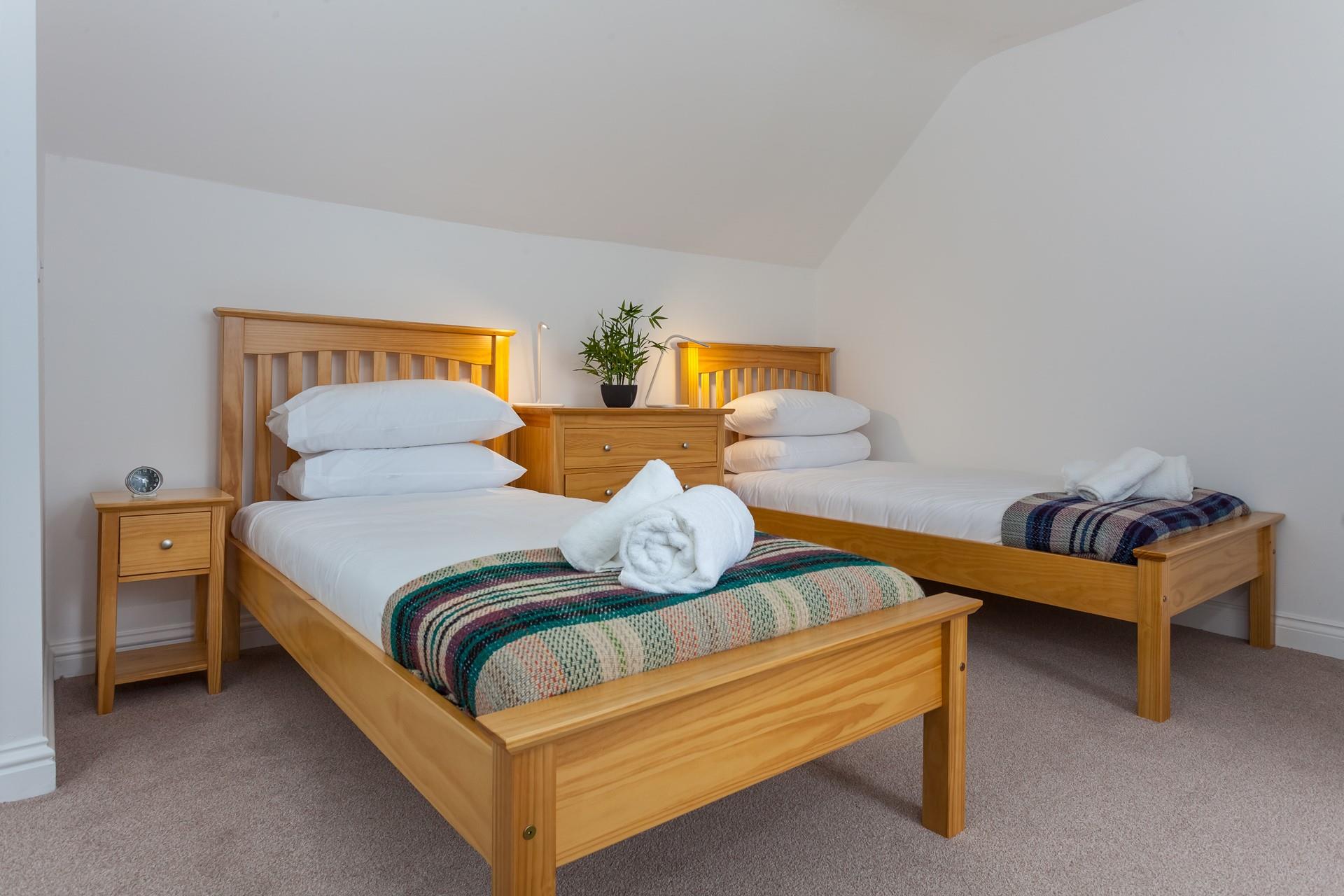 Tuck into the comfortable beds each night after busy days of exploring.
