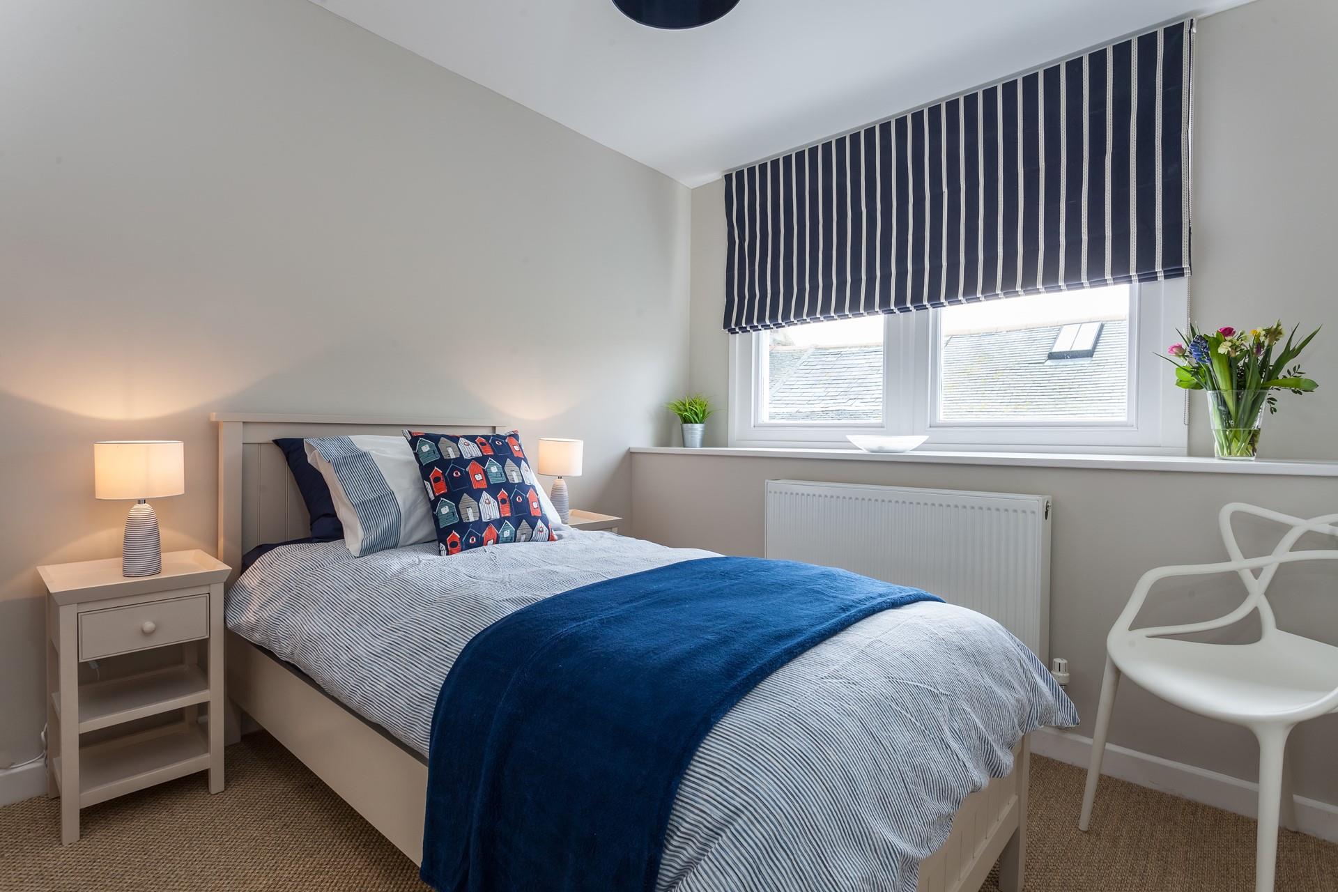 Bedroom 4 has a single bed.