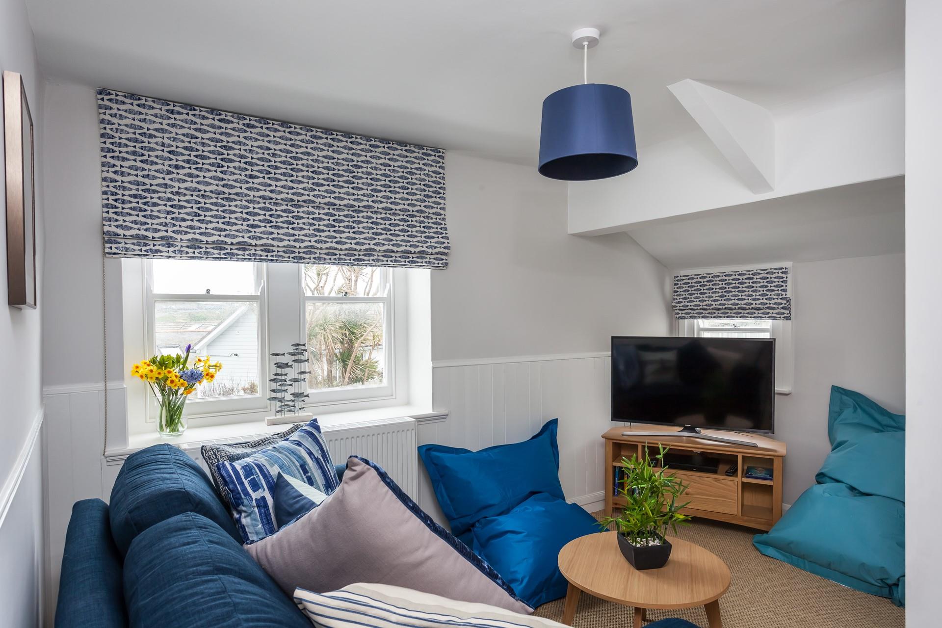 The snug is located on the first floor.