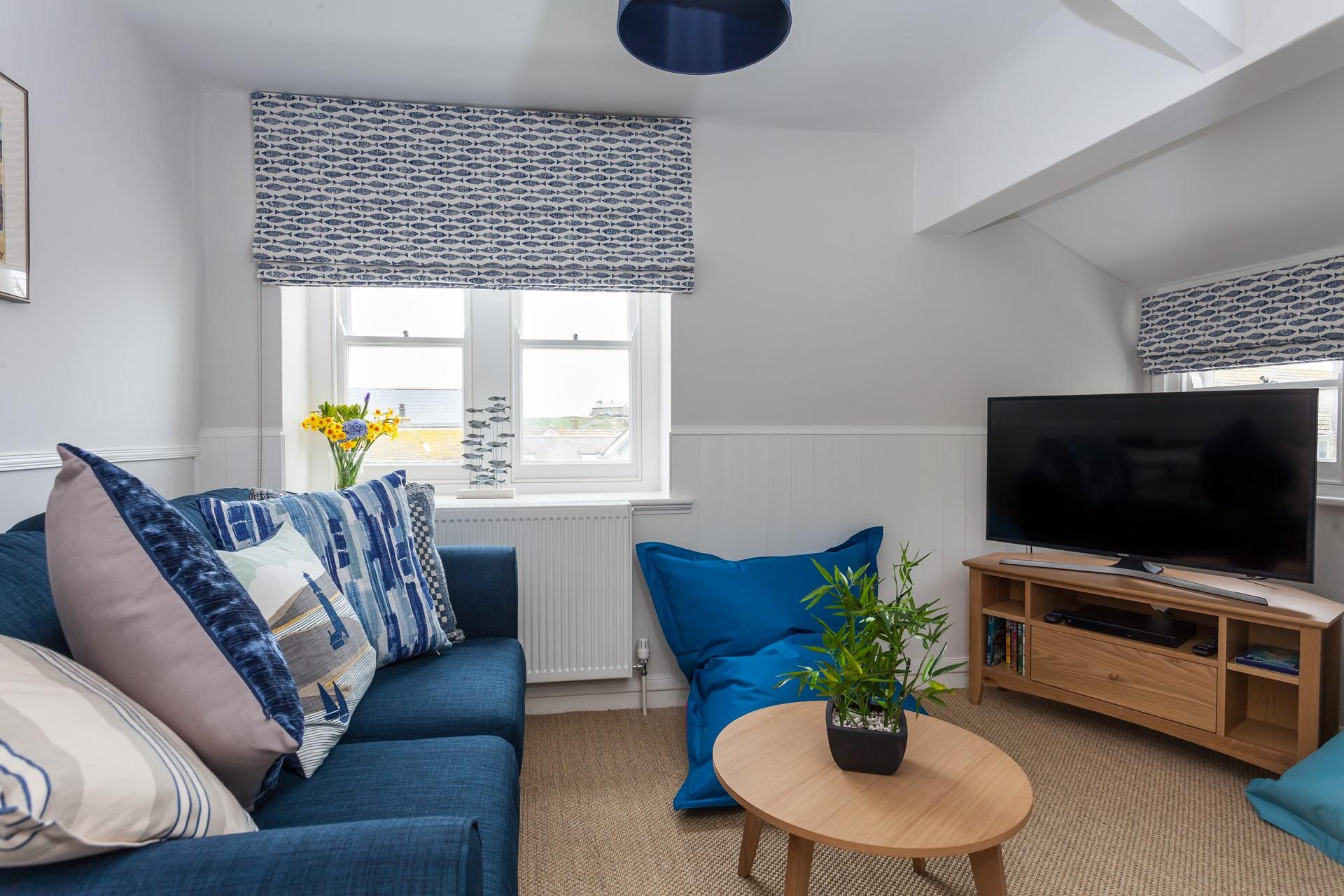 The snug is located on the first floor.