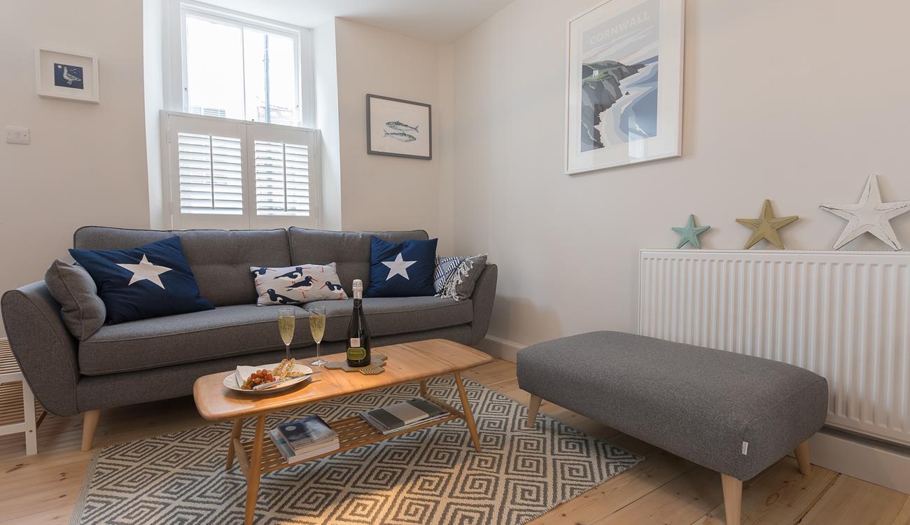 Cuddle up on the sofa with a glass of your favourite chilled drink.