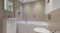 The family bathroom has a fantastic, spacious bath, perfect for indulging in bubbly soaks after a busy day!