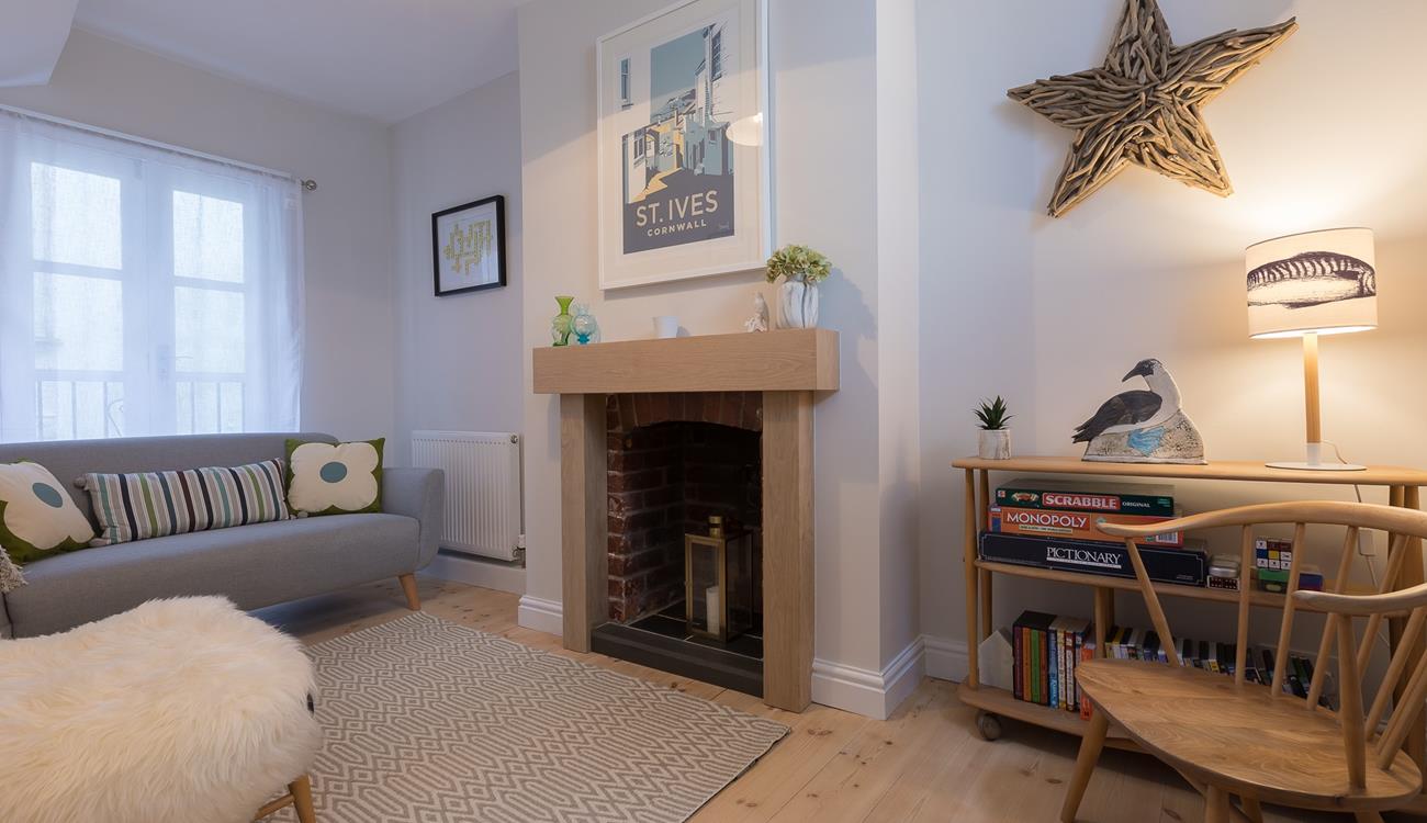 Tuck yourself away in this homely space, make yourself a hot chocolate and lose yourself in a good book.