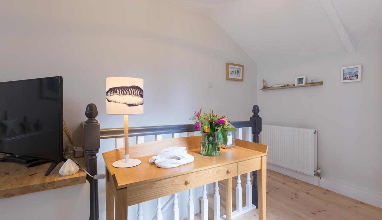 Like many traditional properties in St Ives, Just Along has a quirky layout that only adds to its magic.