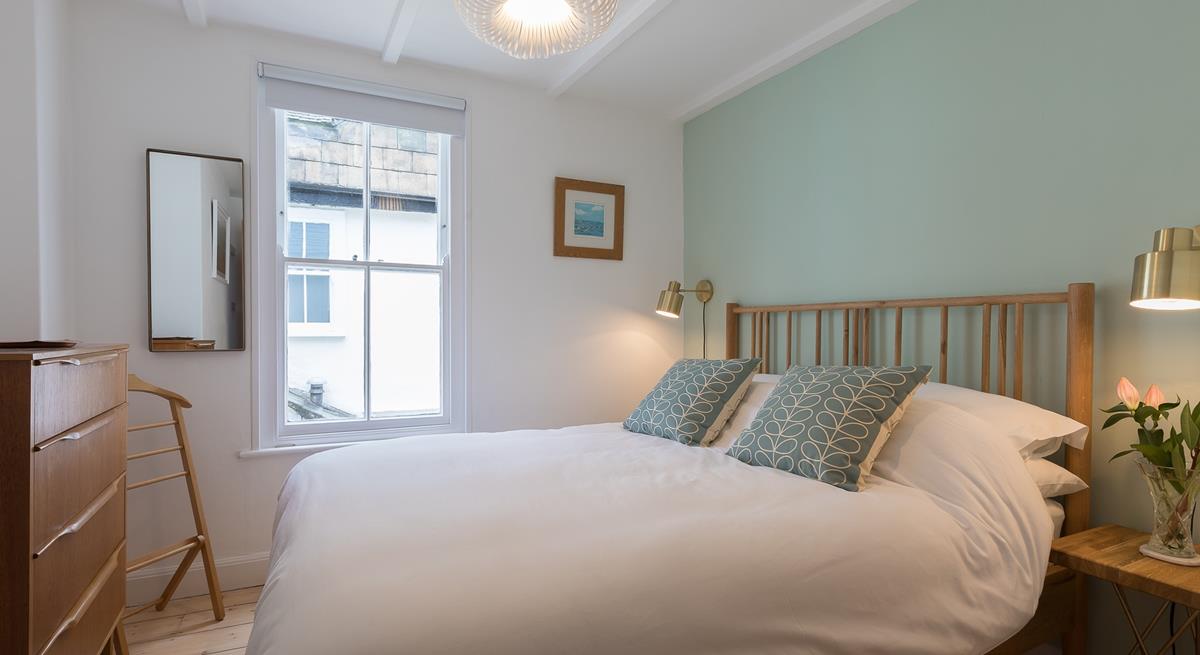 Calming pastels help you to unwind and relax before bed.