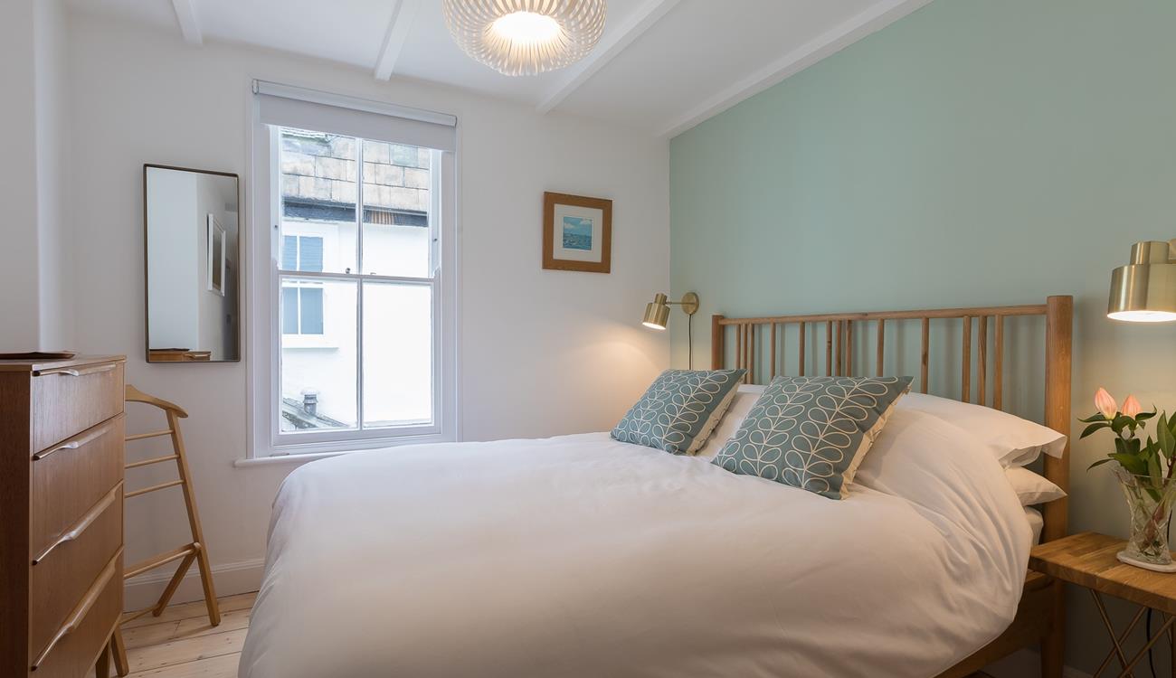 Calming pastels help you to unwind and relax before bed.