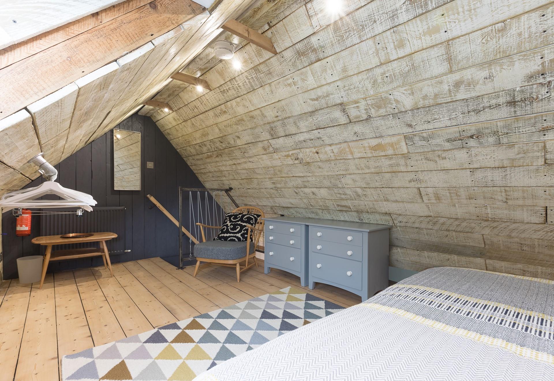 There is ample storage space for all your holiday attire! 