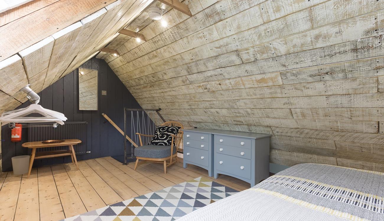 There is ample storage space for all your holiday attire! 