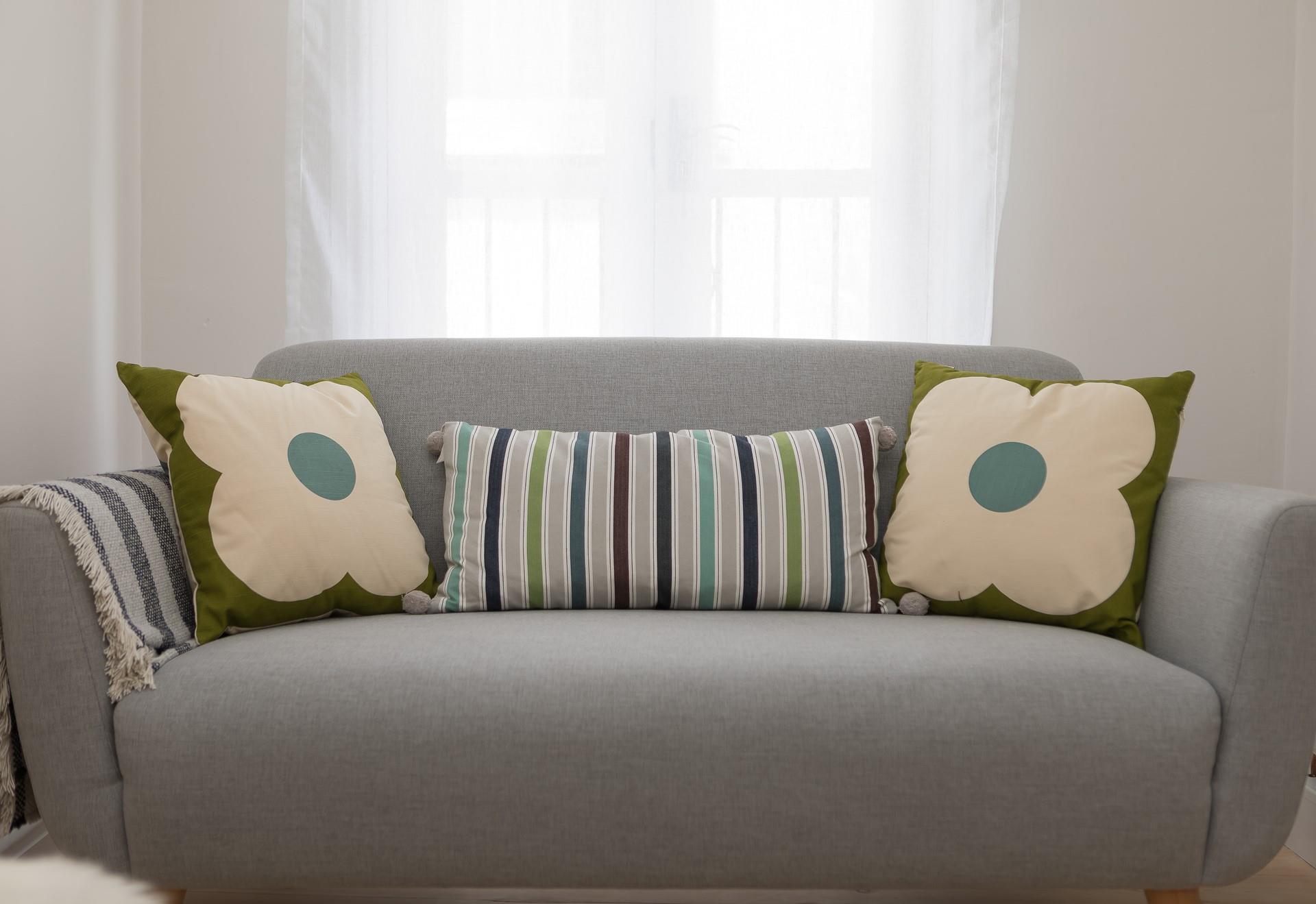 Soft tones help create a soothing space.