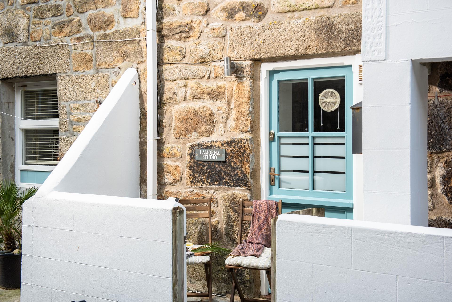 Sit and bask in the glorious sunshine with your morning cuppa.