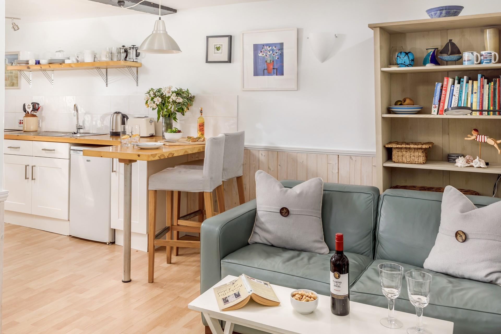 Quirky art reminds you of St Ives' artistic heritage.