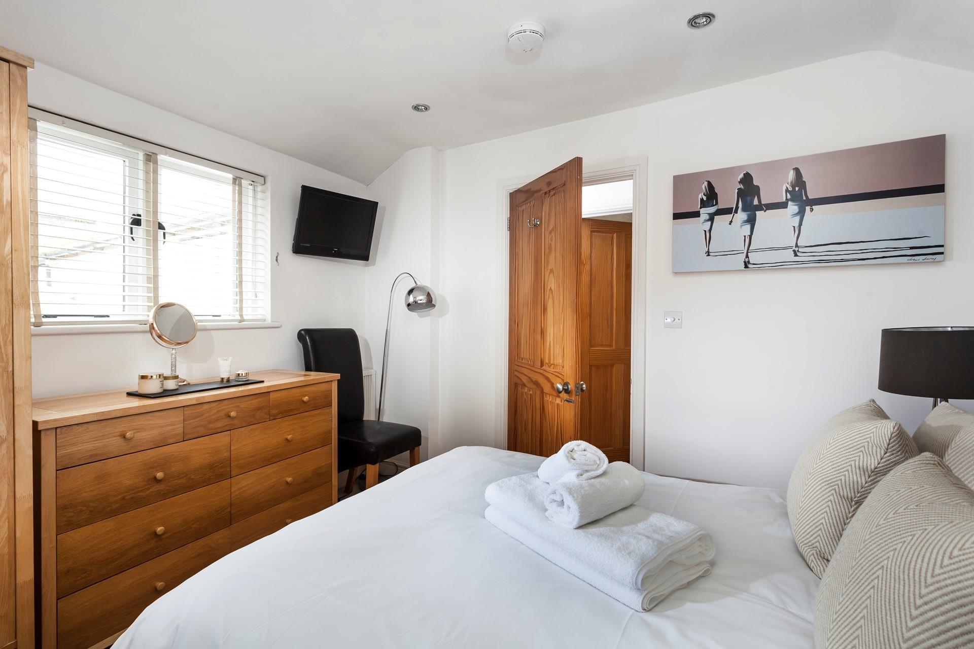 Enjoy a relaxing nights sleep after a day exploring Cornwall.