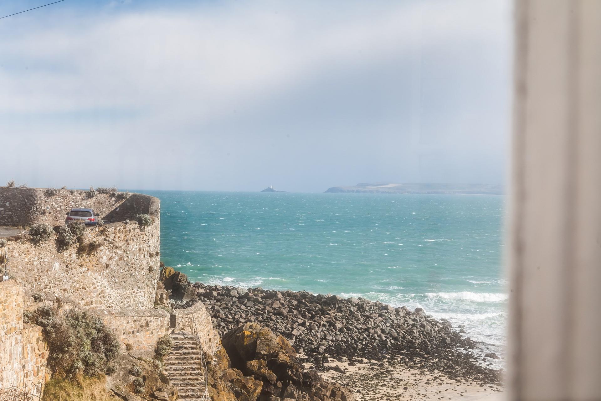 Sea Dream is named that for a reason as it has mesmerising views reaching to Godrevy Lighthouse.