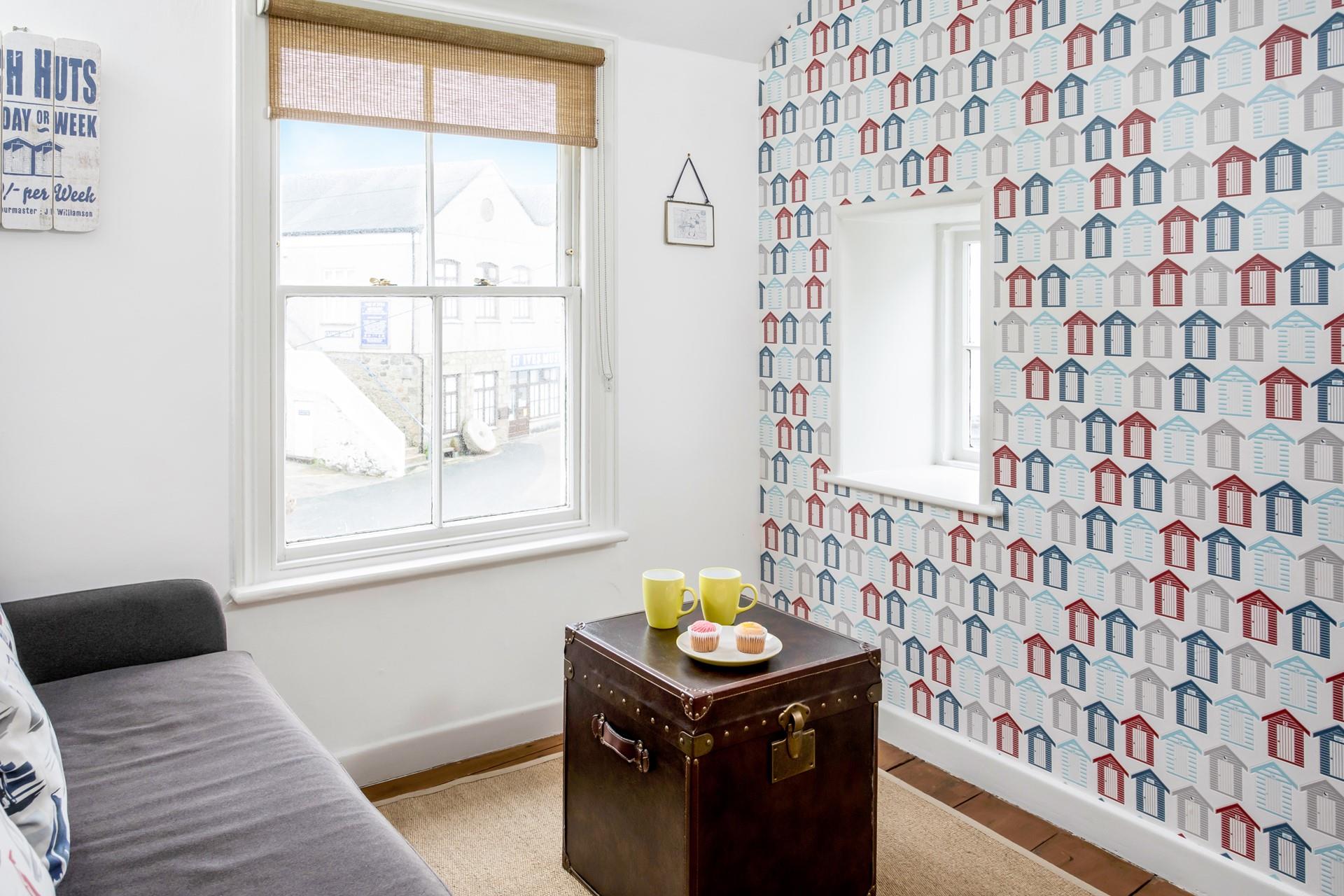 Take in the sea views in the cosy snug area, whilst deciding how you are going to spend your day.