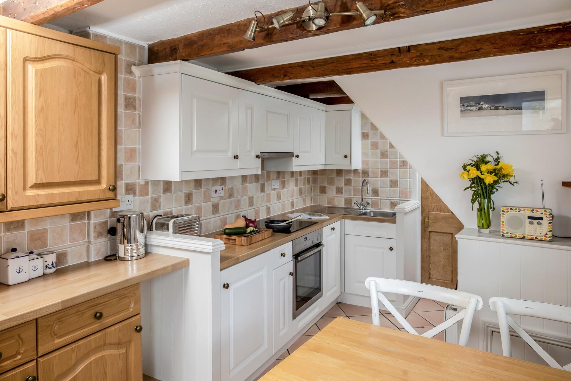 Enjoy a hearty breakfast full of fresh local produce that you've bought in town on your morning stroll.