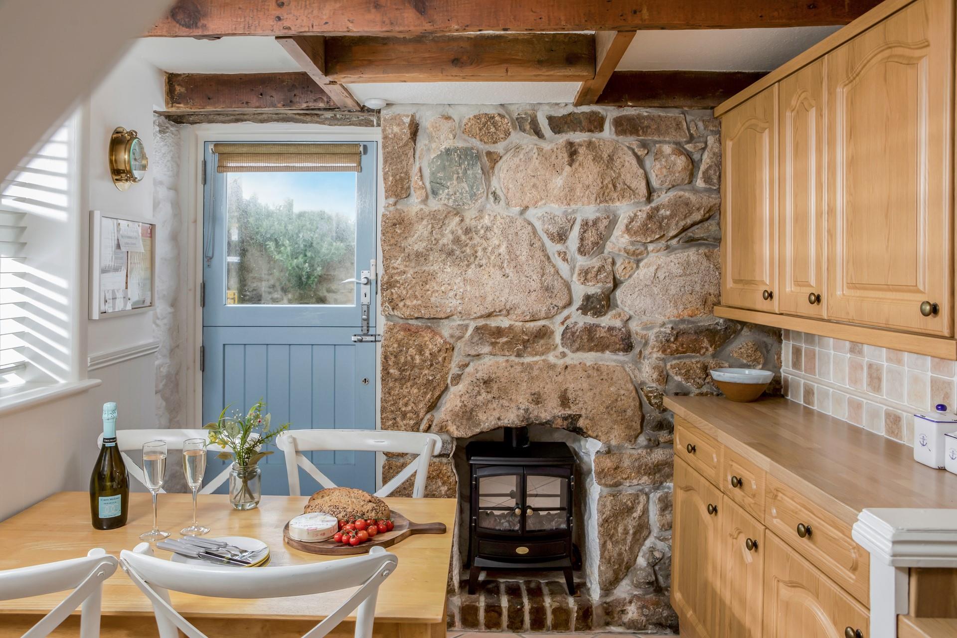 Spend cosy mornings with the fire on enjoying a hearty breakfast.