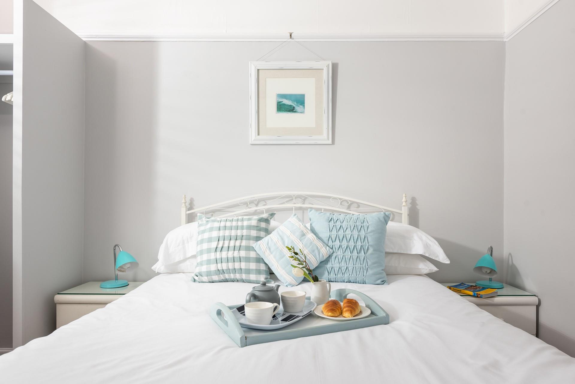 Have a lazy morning and enjoy breakfast in bed, you're on holiday after all!