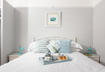 Have a lazy morning and enjoy breakfast in bed, you're on holiday after all!