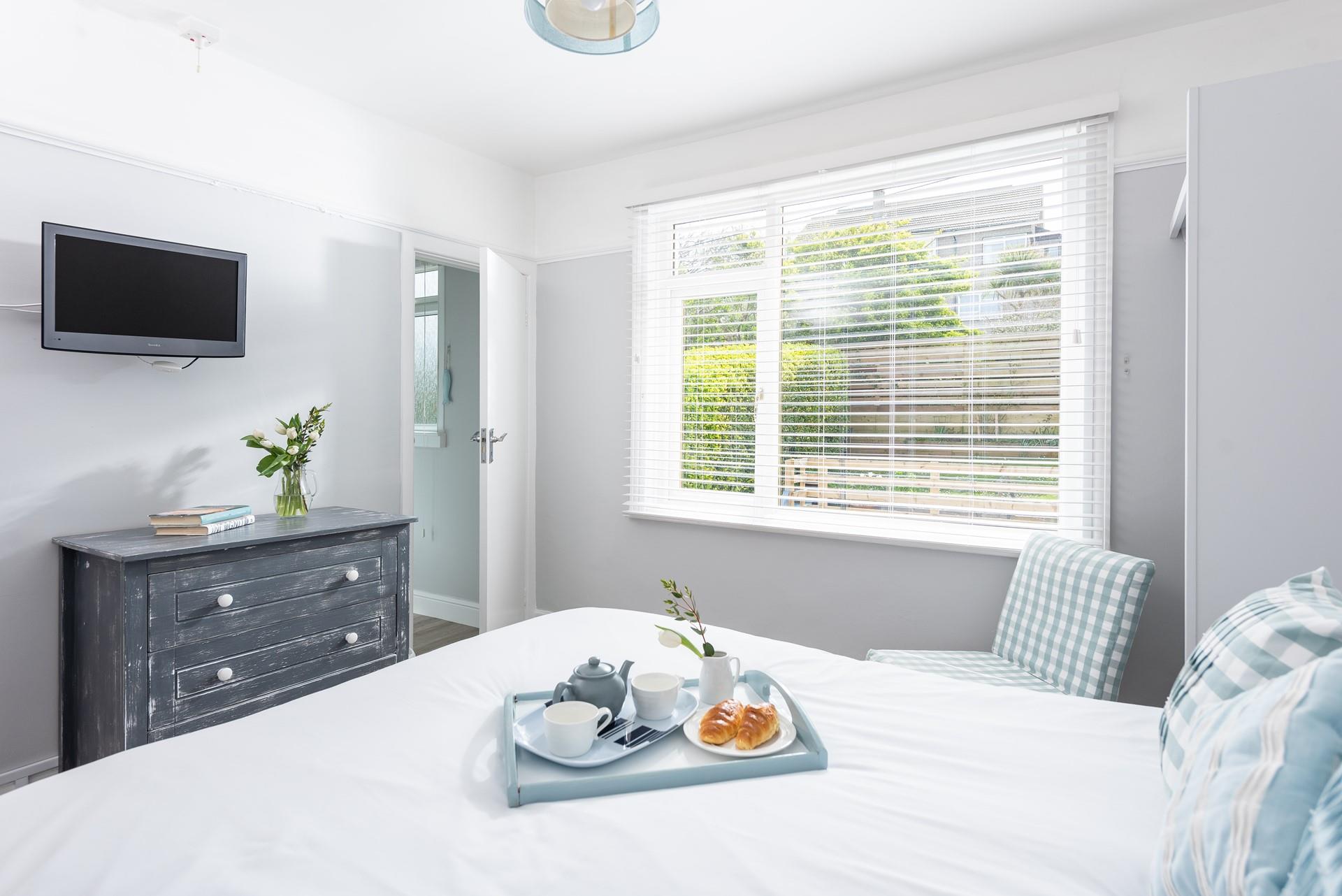 Sink into a cosy night's sleep after a busy day spent on the beach.