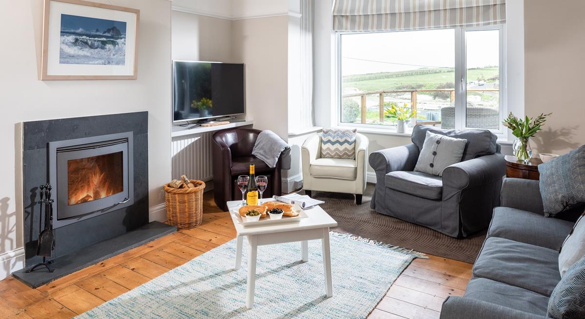 Keep snug on cooler evenings around a roaring fire.