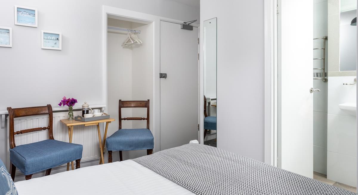 The en suite means there's plenty of space for all the family to get ready.