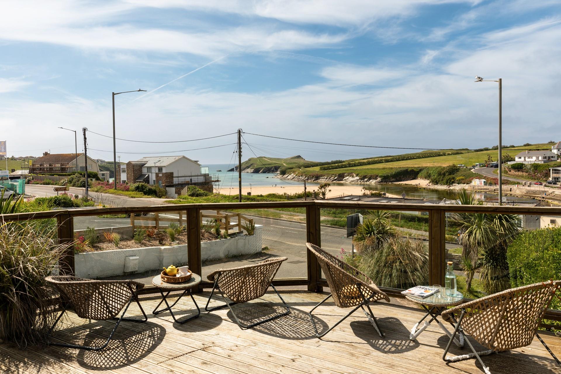 Pause for a while, enjoy a good book in the sun and let the sounds of the sea relax you.