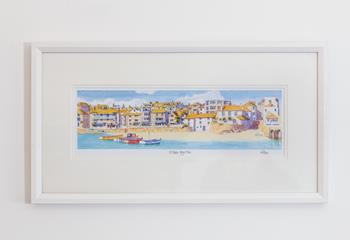 A beautiful painting of St Ives. 