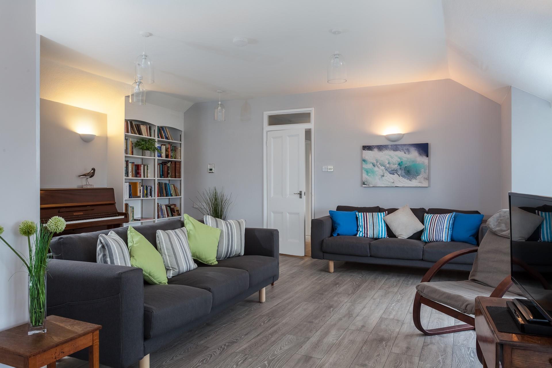 After a long day spent soaking up the sun on the beach wander back to your cottage for an evening on the sofa in front of a good film.