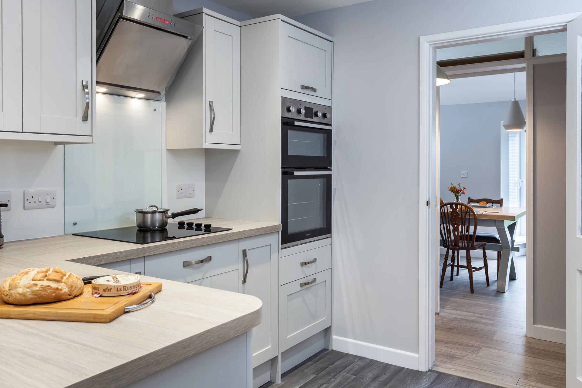 Cook up family feasts in the kitchen and eat al fresco with the sea views as a backdrop.