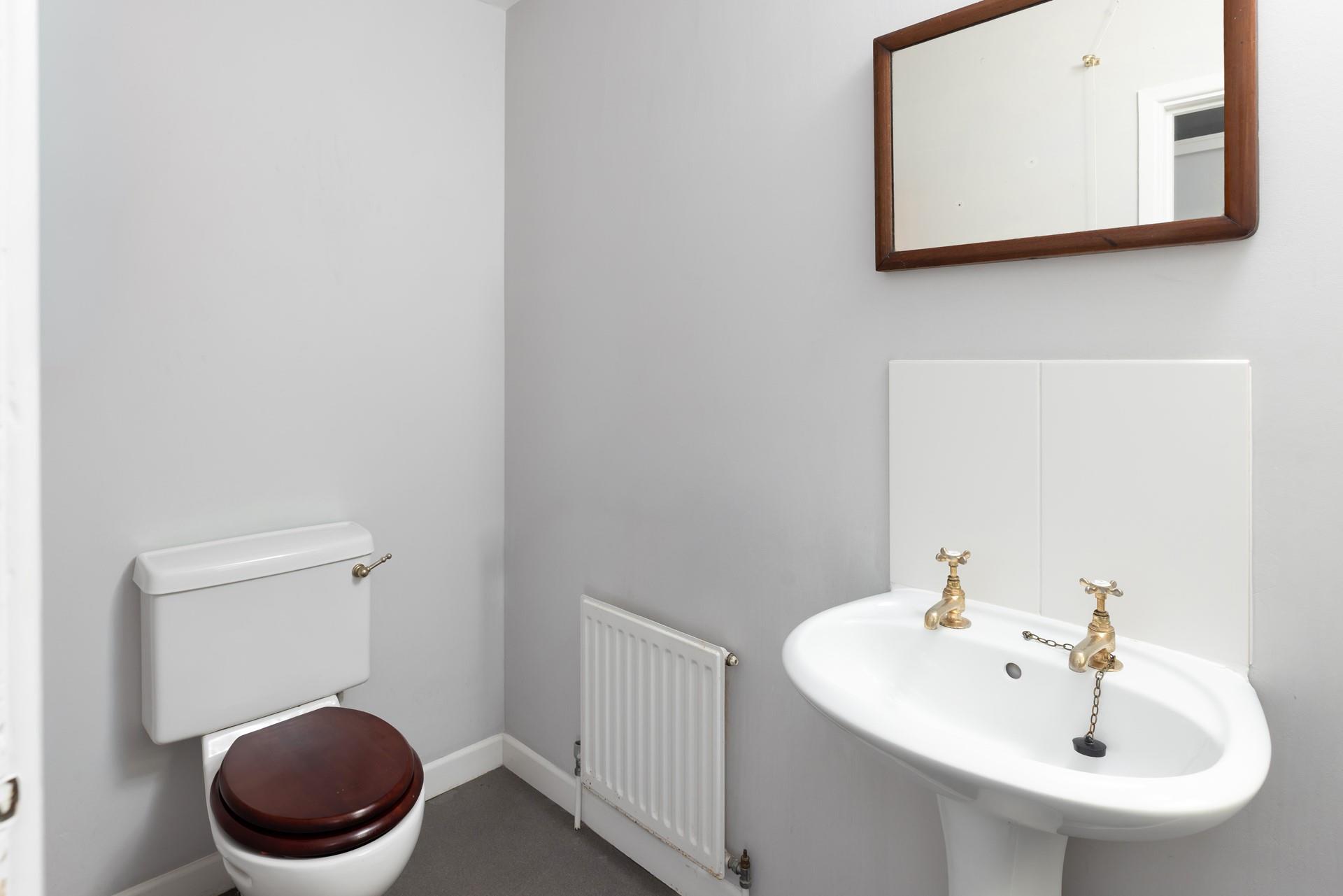 There's a downstairs cloakroom, as well as a shower room and bathroom.