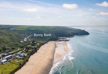 Bonny Bank is just moments from the beach! 