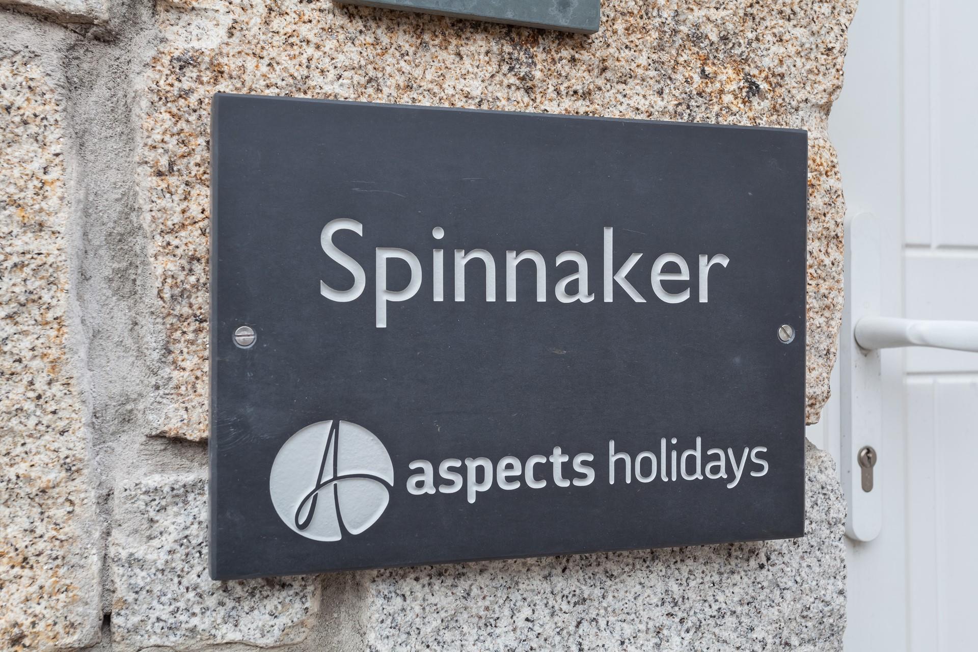 You will know you have arrived when you see the Aspects slate sign.